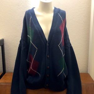 Arbor Way, Argyle cardigan sweater